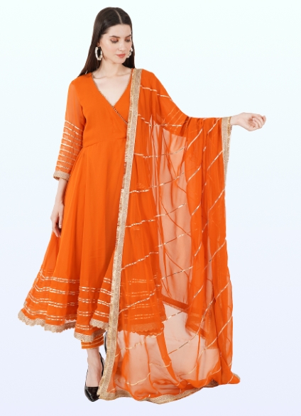 Rust Color with Plazzo